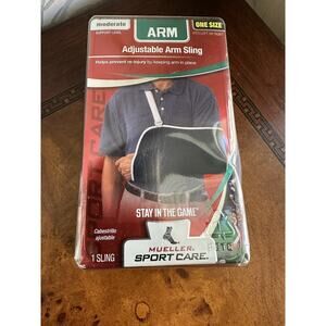 Mueller Arm Sling, Adjustable, Sport Care, Moderate, OSFM - Blue # 4601